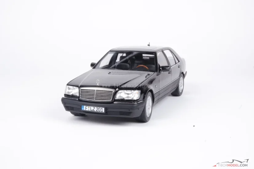 Mercedes S600 (1997) čierny, 1:18 Norev
