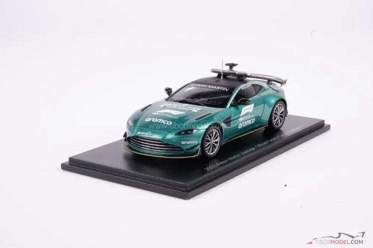 Model car Safety car Aston Martin 2023, 1:43 Spark | Tibormodel.com