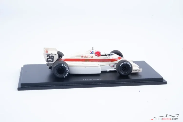 Arrows A6 - Marc Surer (1983), VC Rakúska, 1:43 Spark