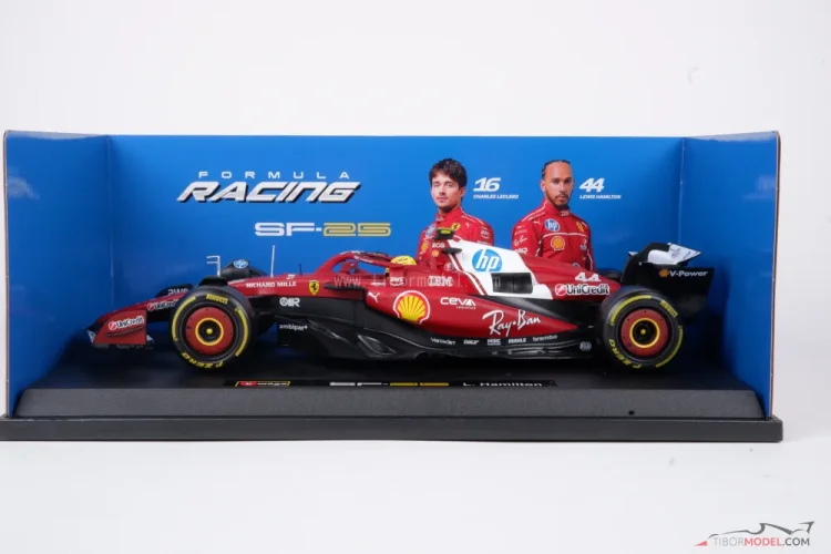 Ferrari SF-25 - Lewis Hamilton (2025), 1:18 Bburago