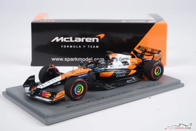 McLaren MCL39 - Oscar Piastri (2025), VC USA, 1:43 Spark