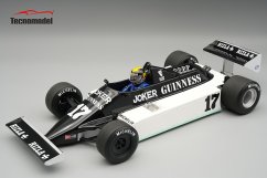 March 811 - Derek Daly (1981), US GP, with driver figurine 1:18 Tecnomodel