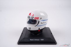 René Arnoux 1981 Renault helmet, 1:5 Spark