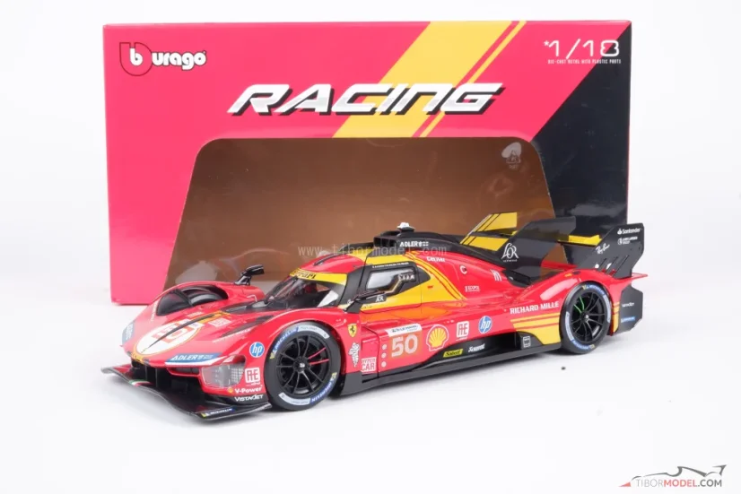 Ferrari 499P - #50, Győztes 24H Le Mans 2024, 1:18 Bburago