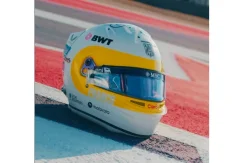 Franco Colapinto 2025 VC USA mini prilba, Alpine F1 Team, 1:5 Spark