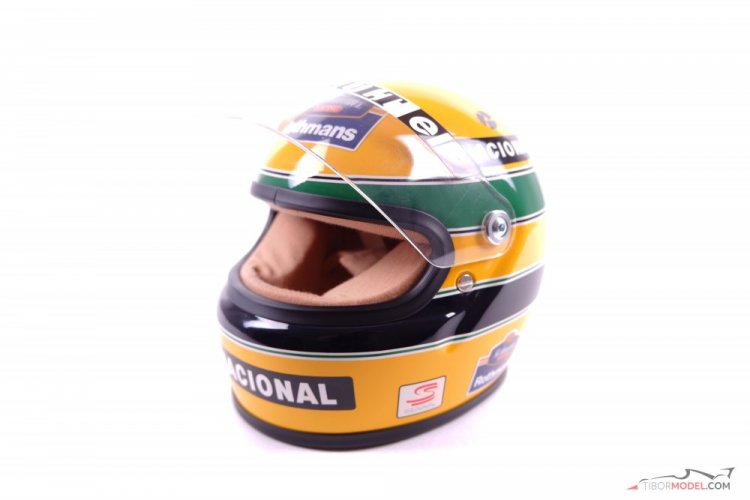 Ayrton Senna 1994 Rothmans Williams helmet, 1:2