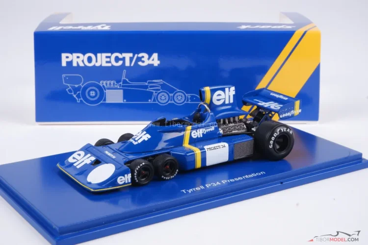 Tyrrell P34 - Predstavovacie vozidlo, 1:43 Spark