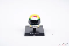 Ayrton Senna 1984 Toleman prilba, 1:10 Minichamps Ayrton Senna 1984 Toleman prilba, 1:10 Minichamps