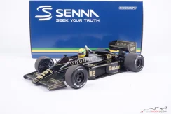 Lotus Renault 98T - Ayrton Senna (1986), 1:18 Minichamps