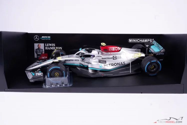 Mercedes W13 - Lewis Hamilton (2022), Monaco-i Nagydíj, 1:18 Minichamps