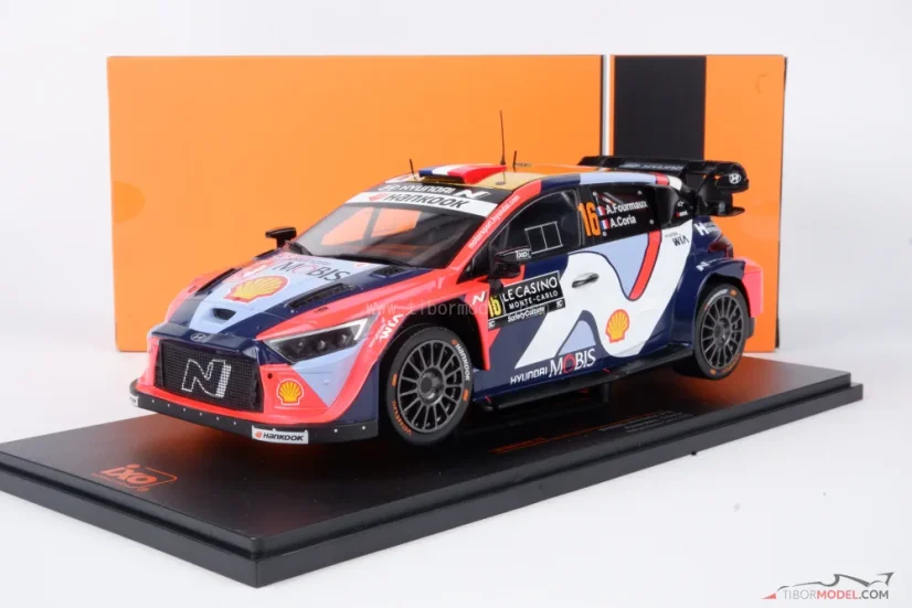 Hyundai i20 N - Fourmaux/Coria (2025) Rally Monte Carlo, 1:18 Ixo