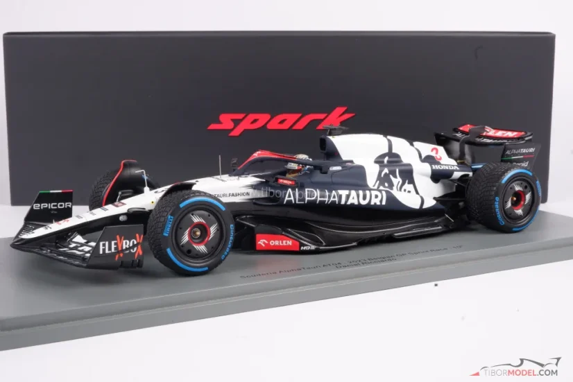 Alpha Tauri AT04 - Daniel Ricciardo (2023), Belgian GP, sprint race, 1:18 Spark