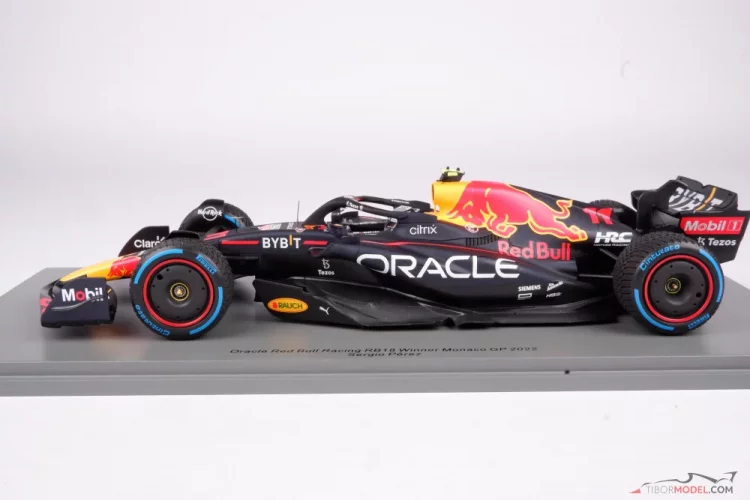 Red Bull RB18 - Sergio Perez (2022), Winner Monaco GP, 1:18 Spark
