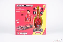 Ferrari SF-24 - Carlos Sainz (2024), stavebnice, 1:24 Bburago Ferrari SF-24 - Carlos Sainz (2024), stavebnice, 1:24 Bburago