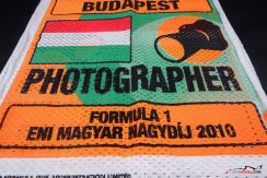 Originálny dres fotografa F1 VC Maďarska 2010