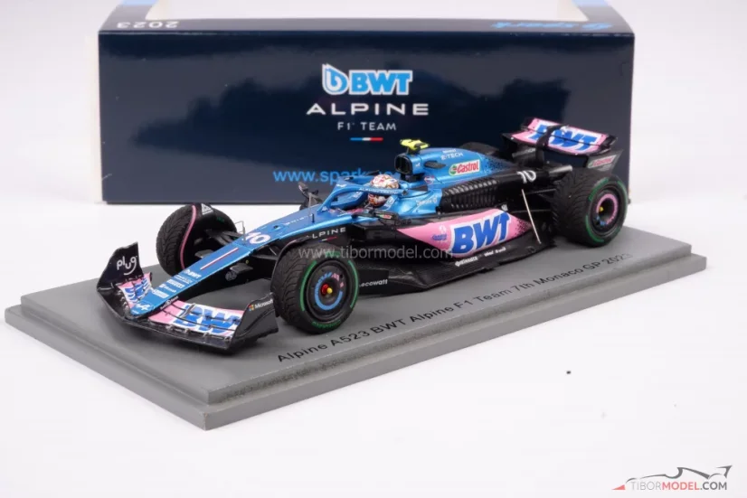 Alpine A523 - Pierre Gasly (2023), Monaco GP, 1:43 Spark