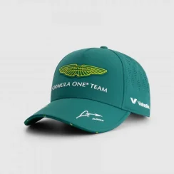 Kšiltovka Fernando Alonso, Aston Martin 2025 zelená