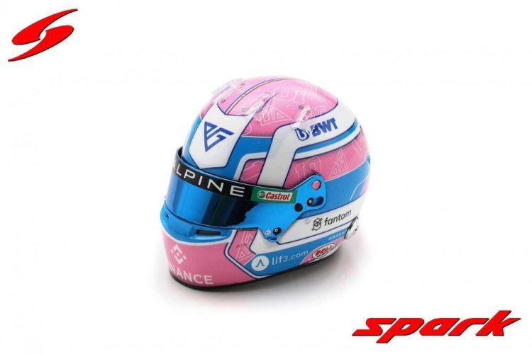 Pierre Gasly 2023, GP Miami, Alpine helmet, 1:5 Spark