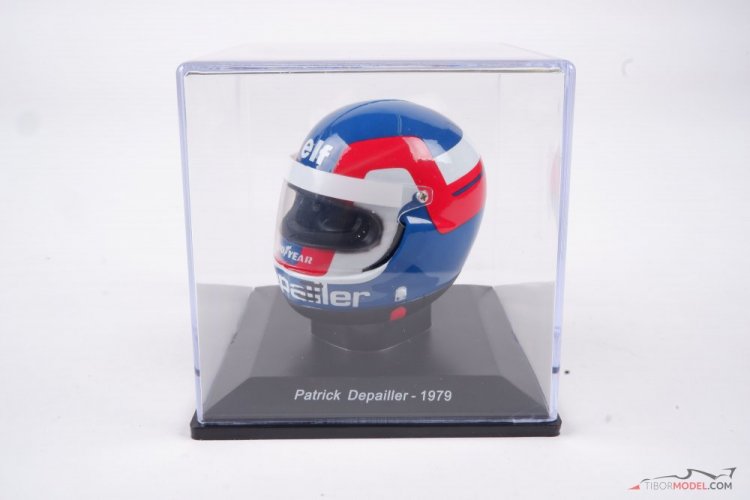 Patrick Depailler 1979 Ligier mini prilba, 1:5 Spark