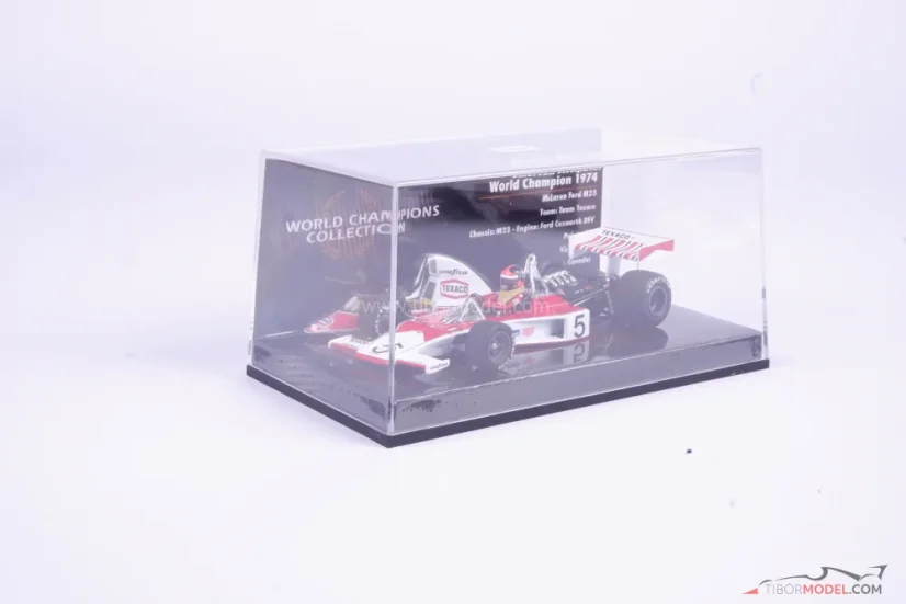 McLaren M23 - Emerson Fittipaldi (1974), Mistr světa, 1:43 Minichamps
