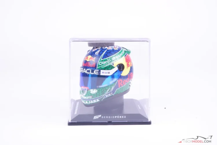 Sergio Perez 2024 VC Miami Red Bull přilba, 1:4 Schuberth