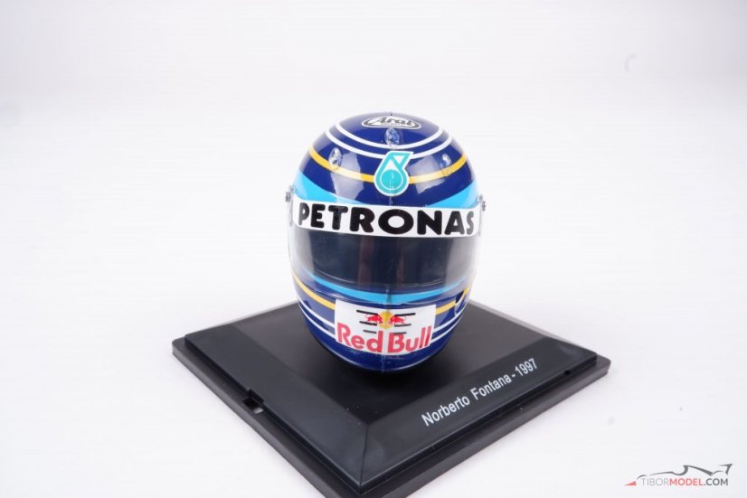 Norberto Fontana 1997 Sauber helmet, 1:5 Spark