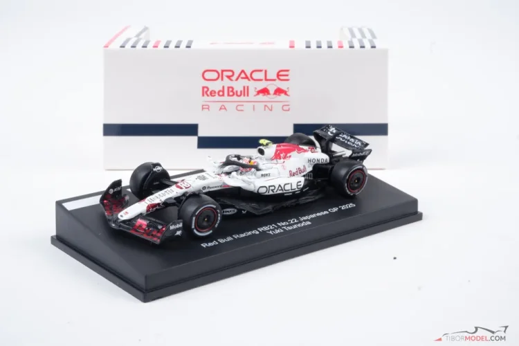 Model car Red Bull RB21 Tsunoda 2025, 1:64 Spark | Tibormodel.com
