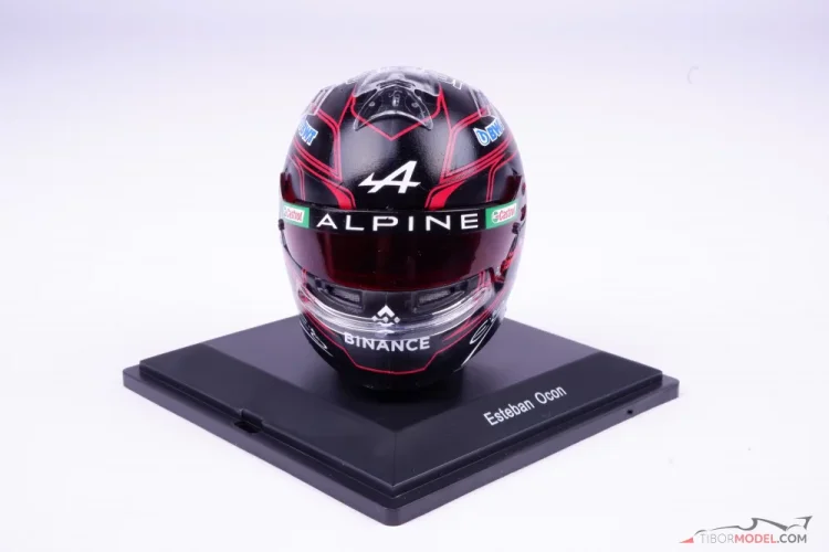 Esteban Ocon 2023, Alpine helmet, 1:5 Spark