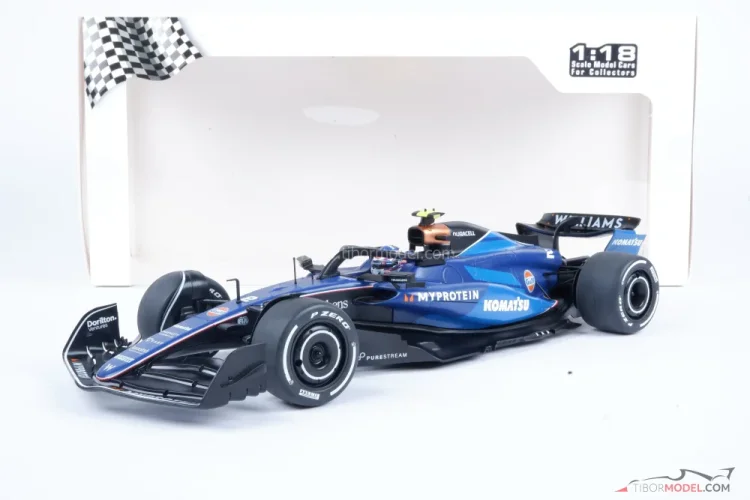 Williams FW46 - Logan Sargeant (2024), VC Saúdské Arábie, 1:18 Solido