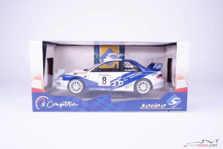 Subaru Impreza S5, Rossi/ Cassina (2000), Rally Monza, 1:18 Solido