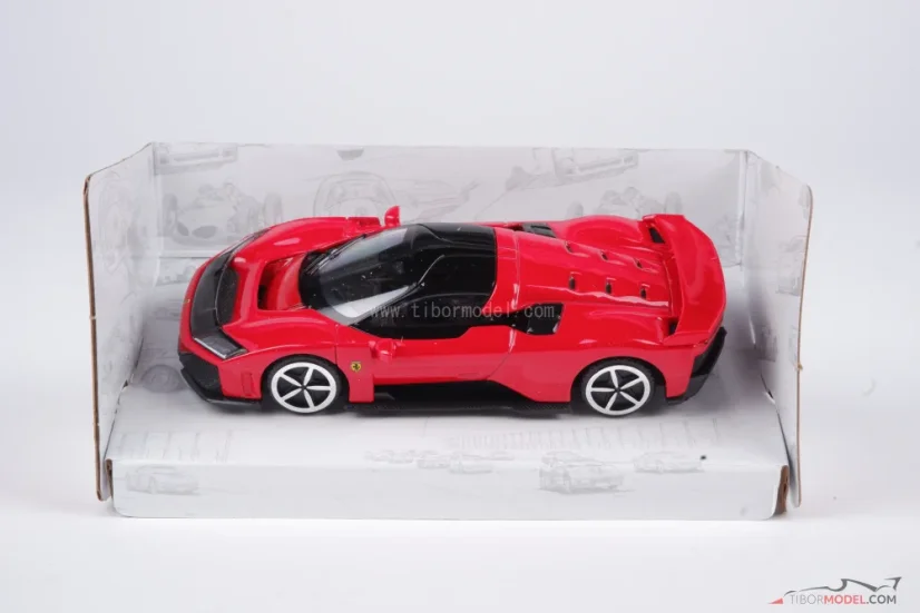 Ferrari F80 (2025) červené, 1:43 Bburago