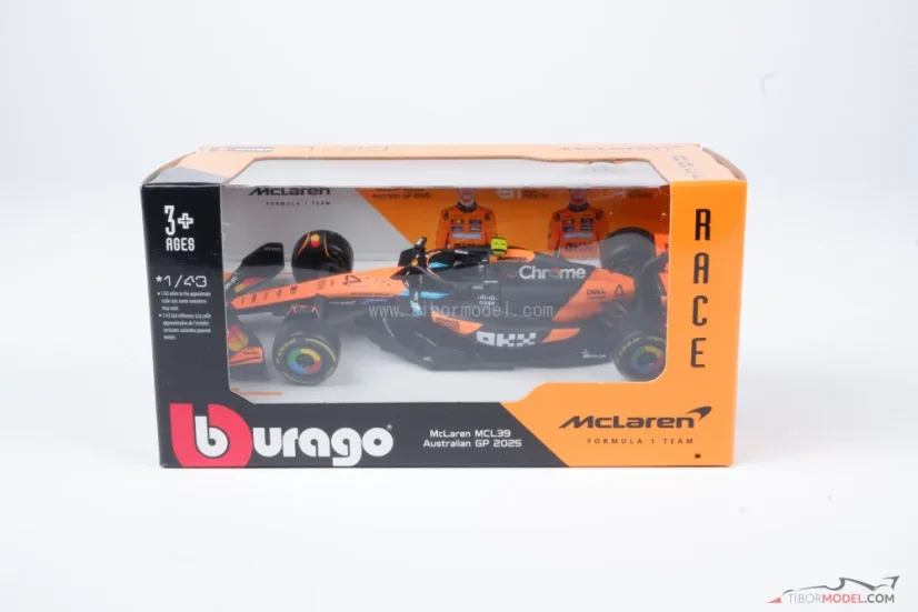 McLaren MCL39 - Lando Norris (2025), 1:43 BBurago