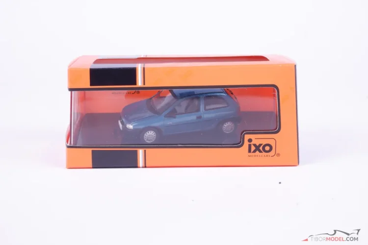 Opel Corsa B Swing modro-zelená (1995), 1:43 Ixo Opel Corsa B Swing modro-zelená (1995), 1:43 Ixo