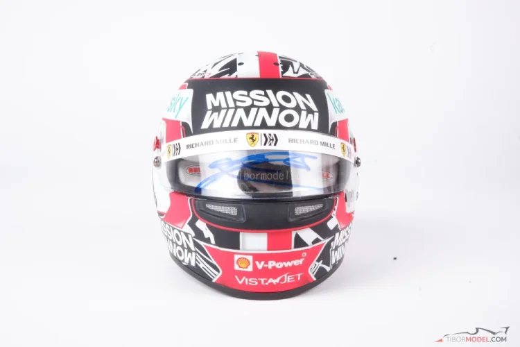 Charles Leclerc 2021, Ferrari prilba, 1:2 Bell