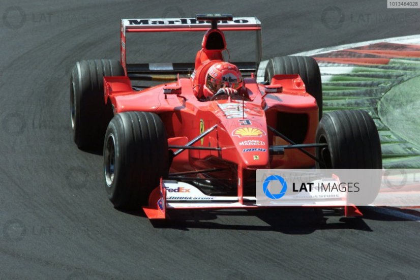 Ferrari F1-2000 - Michael Schumacher (2000), Víťaz Taliansko, 1:18 GP Replicas Ferrari F1-2000 - Michael Schumacher (2000), Víťaz Taliansko, 1:18 GP Replicas