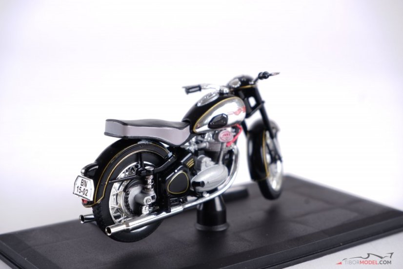 Jawa 500 OHC čierna (1956), 1:18 Abrex