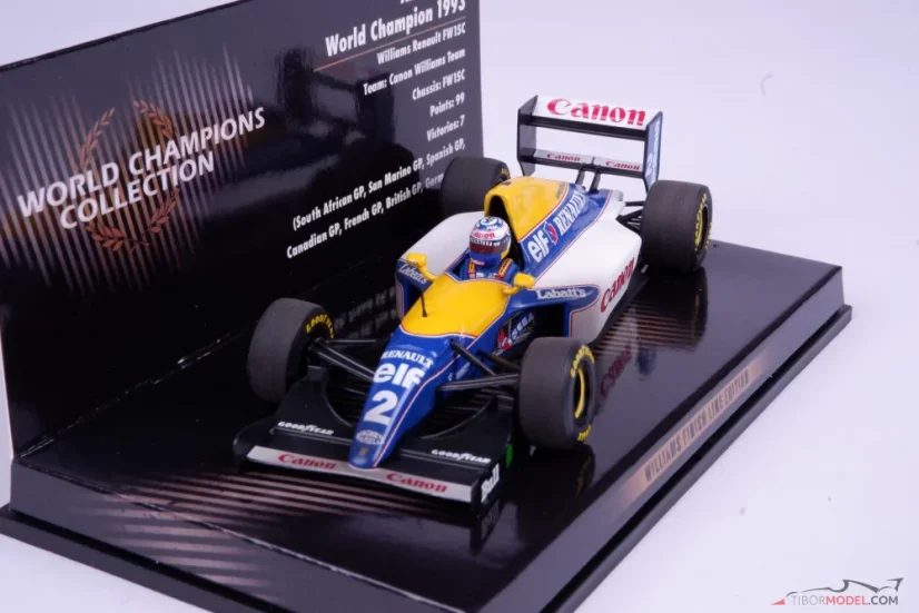 Williams FW15c - Alain Prost (1993), Világbajnok, 1:43 Minichamps