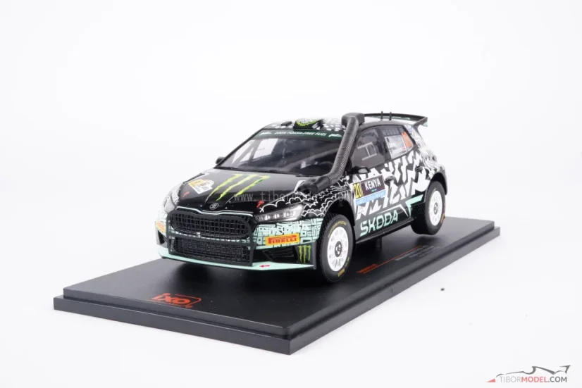 Skoda Fabia - Solberg/Edmondson (2024), Rally Szafari, 1:18 Ixo