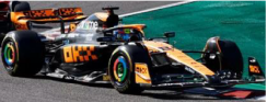 McLaren MCL60 - Oscar Piastri (2023), 3rd place Japan, 1:43 Spark