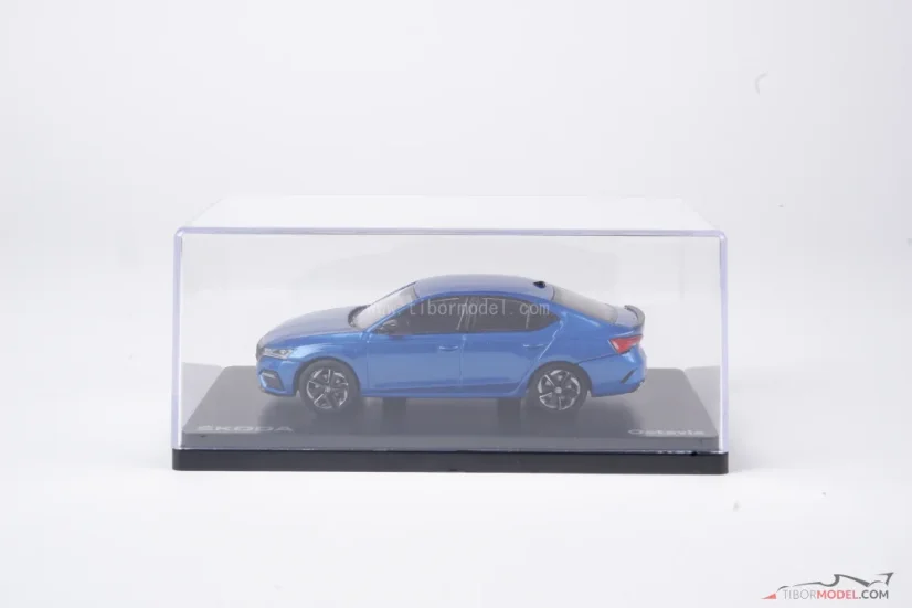 Skoda Octavia IV RS race kék, 1:43 Abrex