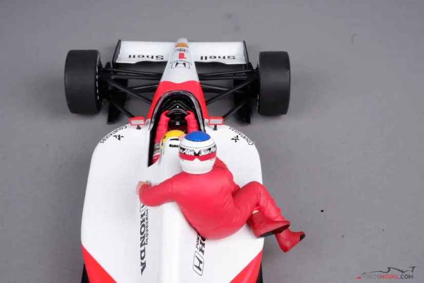 McLaren MP4/6 - Ayrton Senna (1991) Alesi Taxi, 1:18 Minichamps