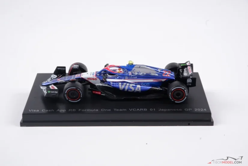 Visa RB VCARB01 - Yuki Tsunoda (2024), 1:64 Spark