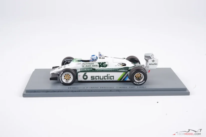 Williams FW08 - Keke Rosberg (1982), Vítěz VC Švýcarska, 1:43 Spark