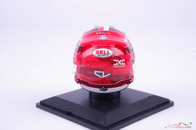 Charles Leclerc 2024 mini prilba, Ferrari, 1:5 Spark Charles Leclerc 2024 mini prilba, Ferrari, 1:5 Spark