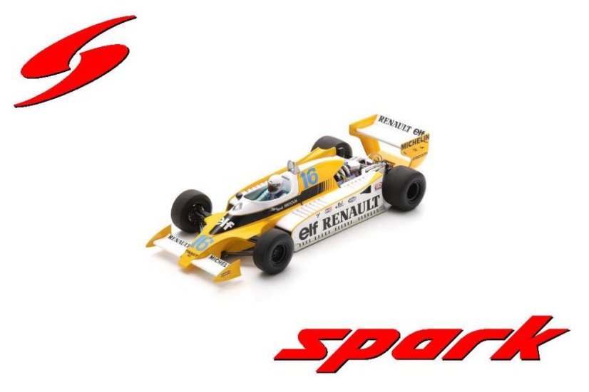 Renault RS12 - René Arnoux (1979), VC Francúzska, 1:18 Spark