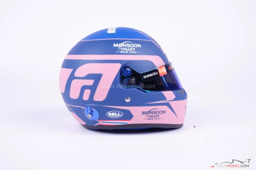 Alex Albon 2024 Williams helmet, 1:2 Bell
