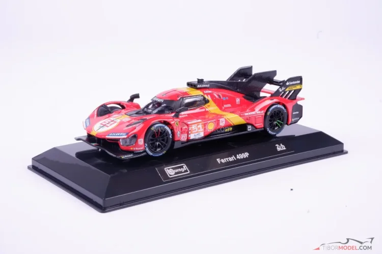 Ferrari 499P - #51, Vítěz 24H Le Mans 2023, 1:43 Bburago Ferrari 499P - #51, Vítěz 24H Le Mans 2023, 1:43 Bburago