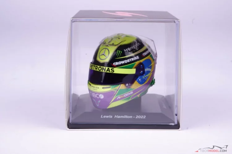 Lewis Hamilton 2022 Brazil Nagydíj, Mercedes sisak, 1:5 Spark