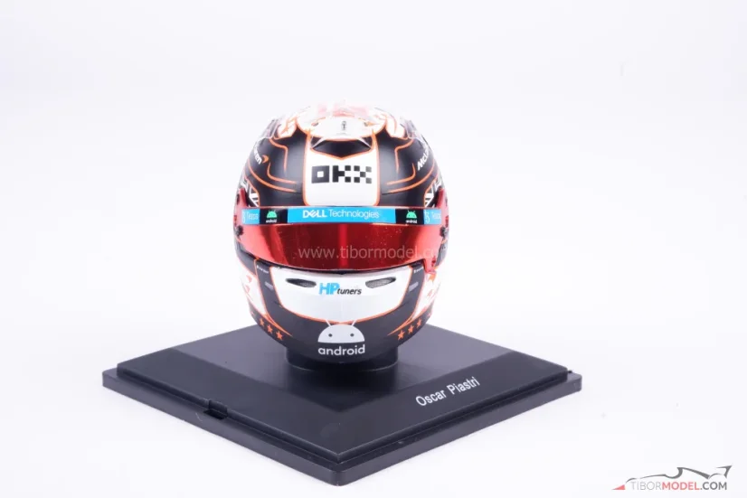 Oscar Piastri 2023, GP Monaco McLaren helmet, 1:5 Spark