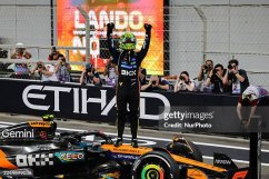 McLaren MCL39 - Lando Norris (2025), Majster Sveta, VC Abu Dhabi 1:18 Minichamps